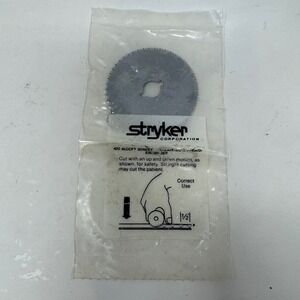 Stryker 840-20 Cast Cutter Saw Blade Stainless Steel 2"